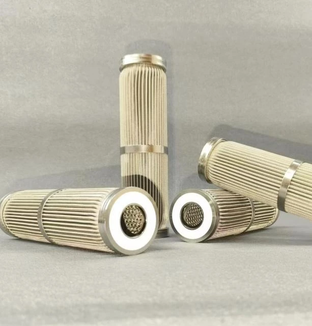 PSSF PSSF pleated stainless-steel mesh / felt cartridges
